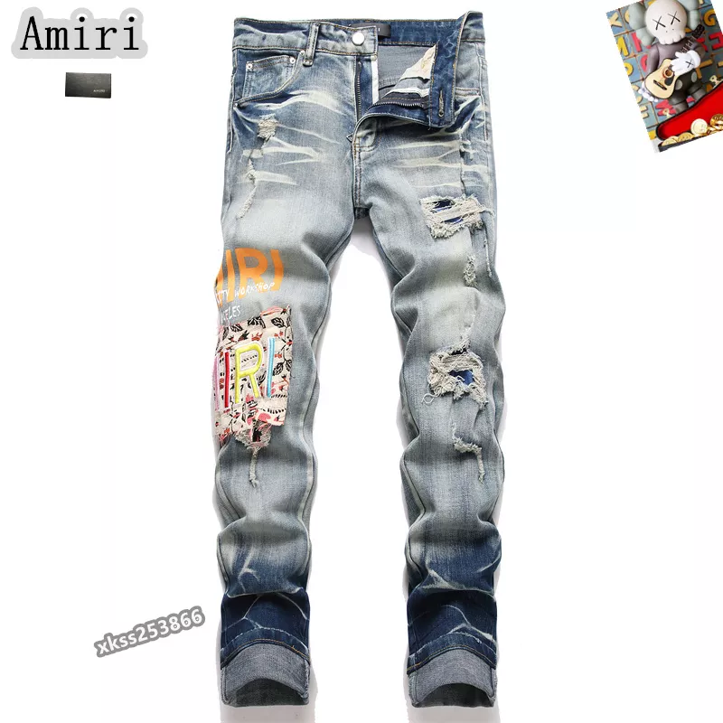 amiri jeans pour homme s_12a4206:Amiri jeans slim jean